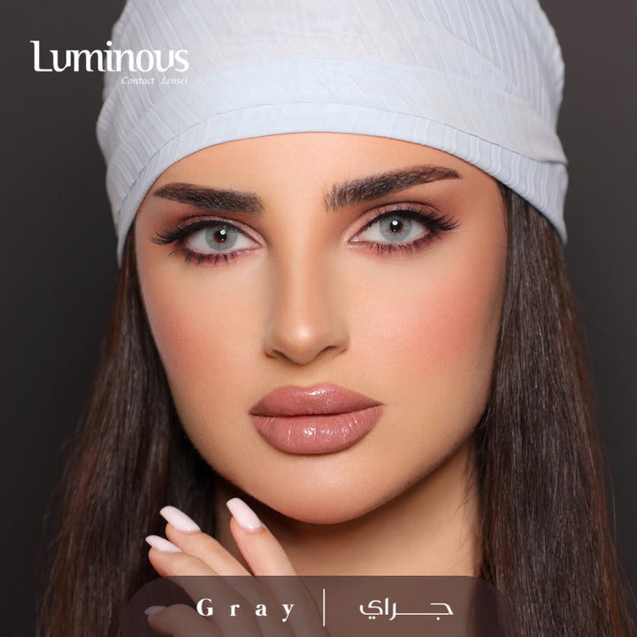 عدسات لومينوس الشهرية جراي - Gray - Diora 