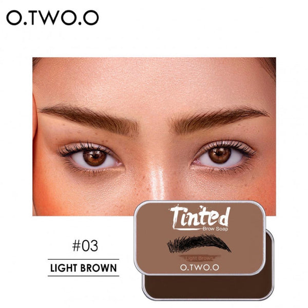 او تو او - صابونة الحواجب light brown - Diora 