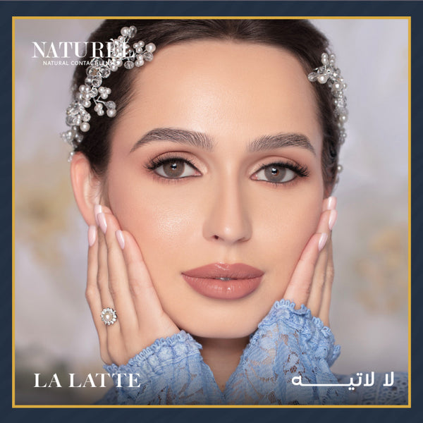 عدسات ناتشورال الشهرية لا لاتيه - La Latte - Diora 