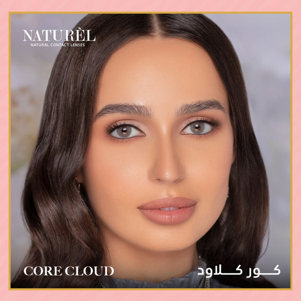 عدسات ناتشورال الشهرية كور كلاود - Core Cloud - Diora 